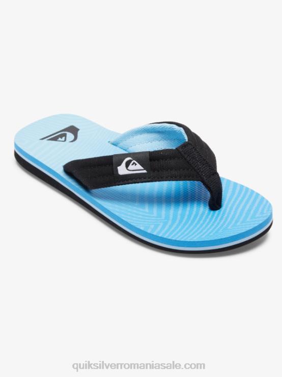 albastru 7 8-16 sandale molokai layback XT6B1996 băieți Quiksilver