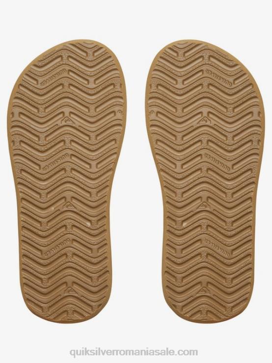 bronz - solid 8-16 sandale cu cheie de maimuță XT6B2284 băieți Quiksilver