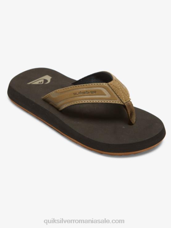 bronzat 1 8-16 sandale cu cheie de maimuță XT6B2182 băieți Quiksilver