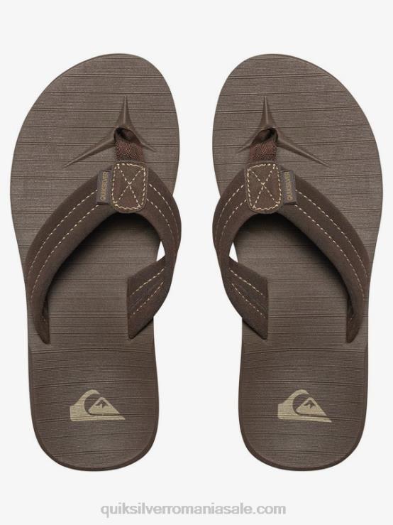 demitasse - solid 8-16 sandale carver din piele intoarsa XT6B2283 băieți Quiksilver