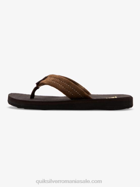 demitasse - solid 8-16 sandale carver din piele intoarsa XT6B2283 băieți Quiksilver