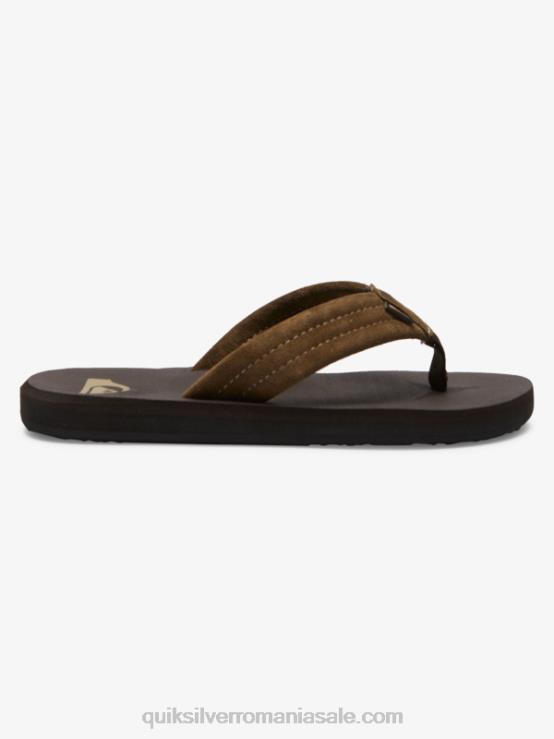 maro 1 8-16 sandale carver din piele intoarsa XT6B2093 băieți Quiksilver