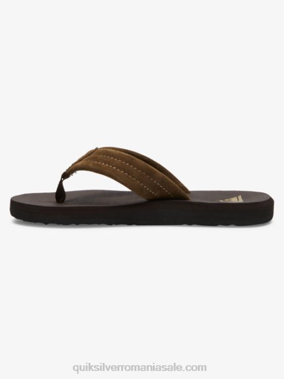 maro 1 8-16 sandale carver din piele intoarsa XT6B2093 băieți Quiksilver