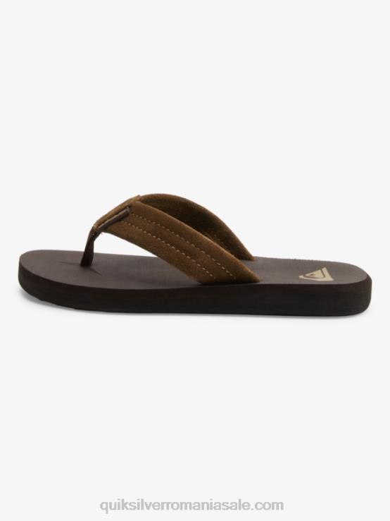 maro 1 8-16 sandale carver din piele intoarsa XT6B2093 băieți Quiksilver