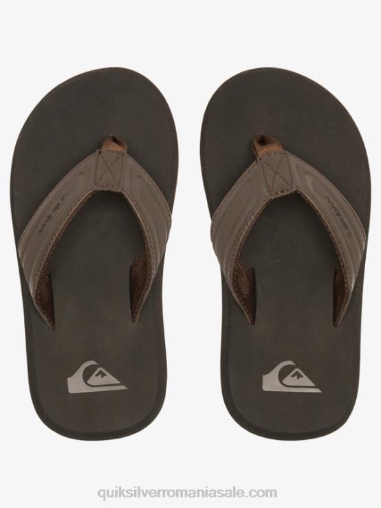 maro 1 8-16 sandale cu cheie de maimuță XT6B2183 băieți Quiksilver