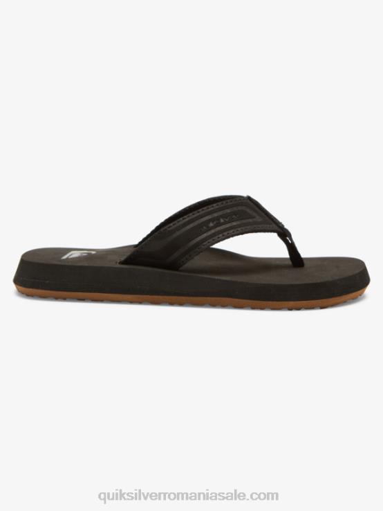 negru 8-16 sandale cu cheie de maimuță XT6B2181 băieți Quiksilver