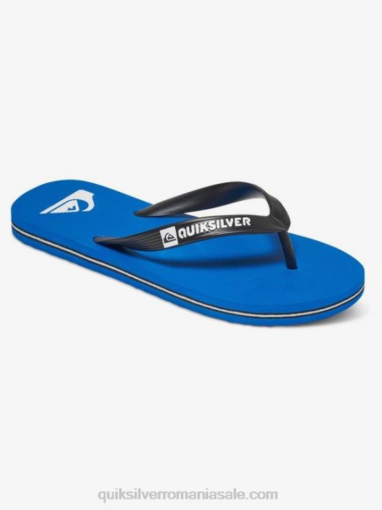 negru/albastru 8-16 șlapi molokai XT6B2107 băieți Quiksilver