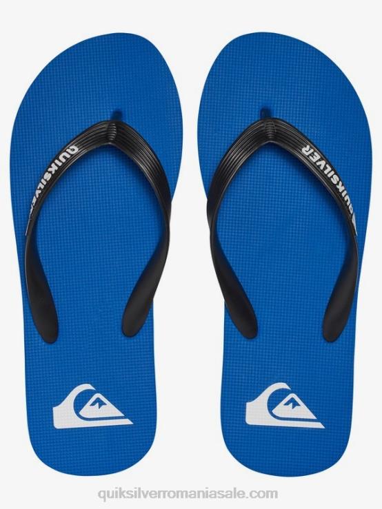 negru/albastru 8-16 șlapi molokai XT6B2107 băieți Quiksilver