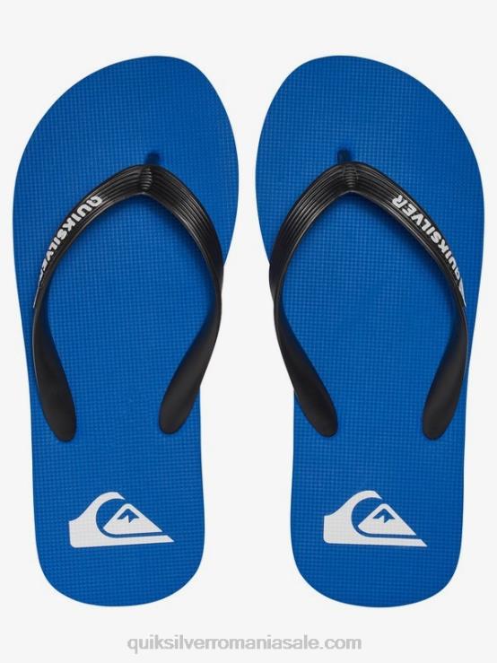 negru/albastru 8-16 șlapi molokai XT6B2107 băieți Quiksilver