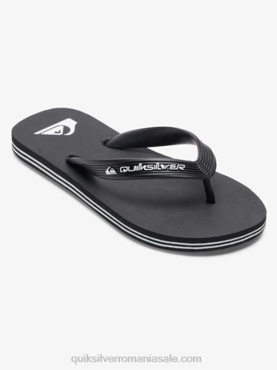 negru Șlapi cu 8-16 molokai core XT6B2168 băieți Quiksilver