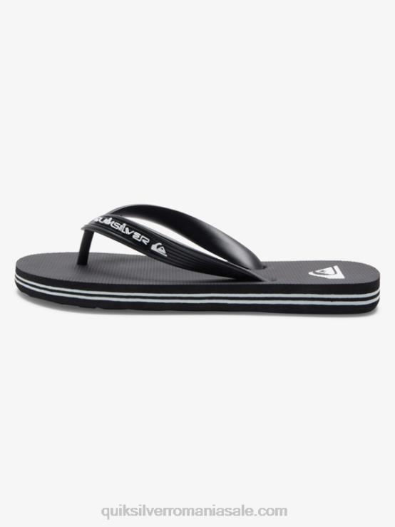 negru Șlapi cu 8-16 molokai core XT6B2168 băieți Quiksilver