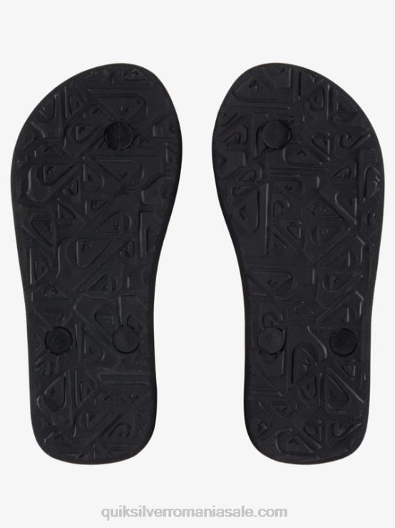 negru Șlapi cu 8-16 molokai core XT6B2168 băieți Quiksilver