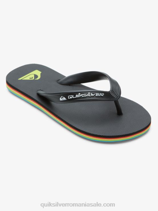 negru Șlapi cu 8-16 molokai core XT6B2169 băieți Quiksilver