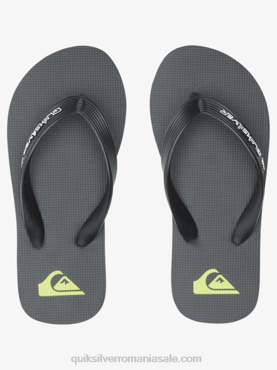negru Șlapi cu 8-16 molokai core XT6B2169 băieți Quiksilver
