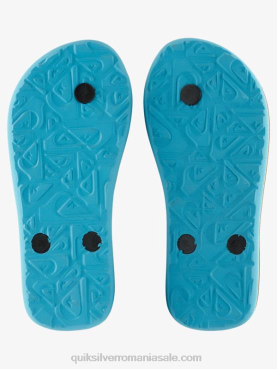 negru Șlapi cu 8-16 molokai core XT6B2169 băieți Quiksilver