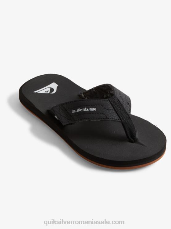 negru/maro 8-16 sandale carver switch XT6B2210 băieți Quiksilver
