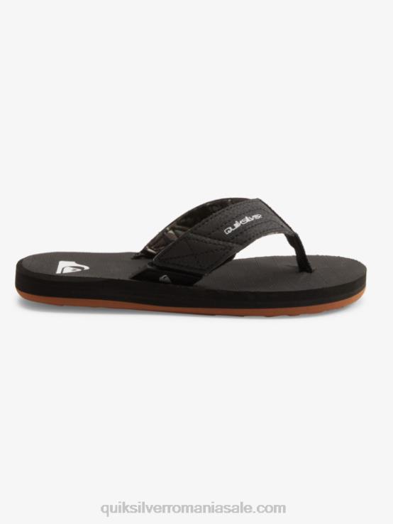 negru/maro 8-16 sandale carver switch XT6B2210 băieți Quiksilver
