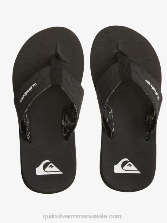 negru/maro 8-16 sandale carver switch XT6B2210 băieți Quiksilver