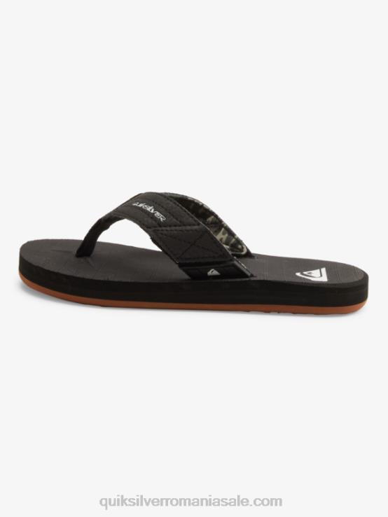 negru/maro 8-16 sandale carver switch XT6B2210 băieți Quiksilver