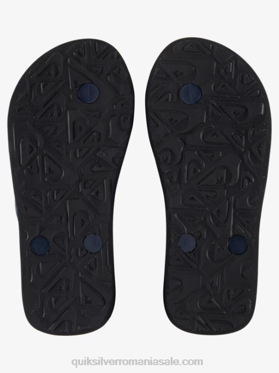 negru/portocaliu 8-16 șlapi molokai XT6B2027 băieți Quiksilver