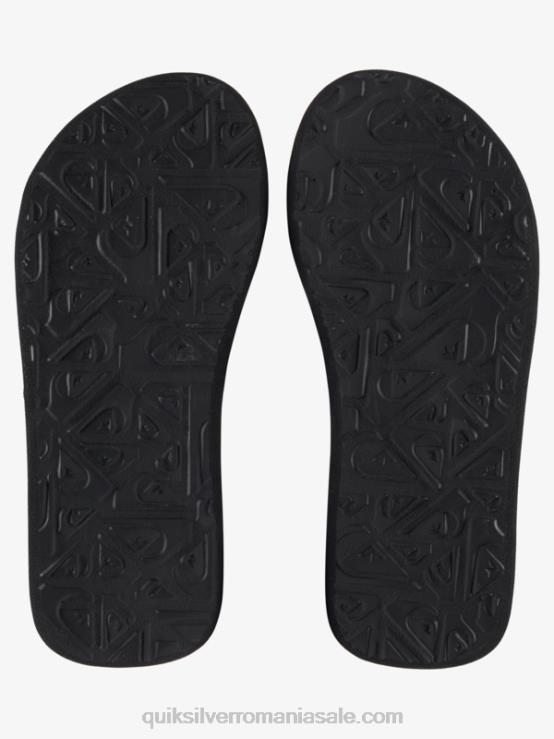 negru/portocaliu/gri 8-16 sandale molokai layback XT6B1995 băieți Quiksilver