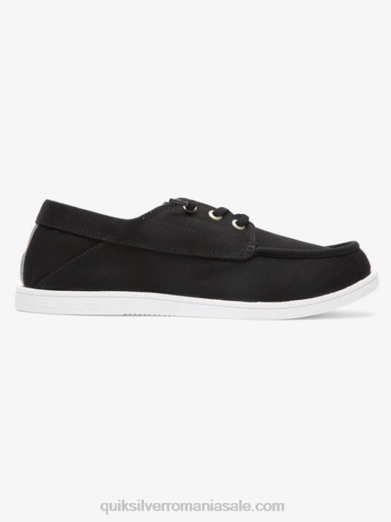 alb negru pantofi dragați de port XT6B1884 bărbați Quiksilver