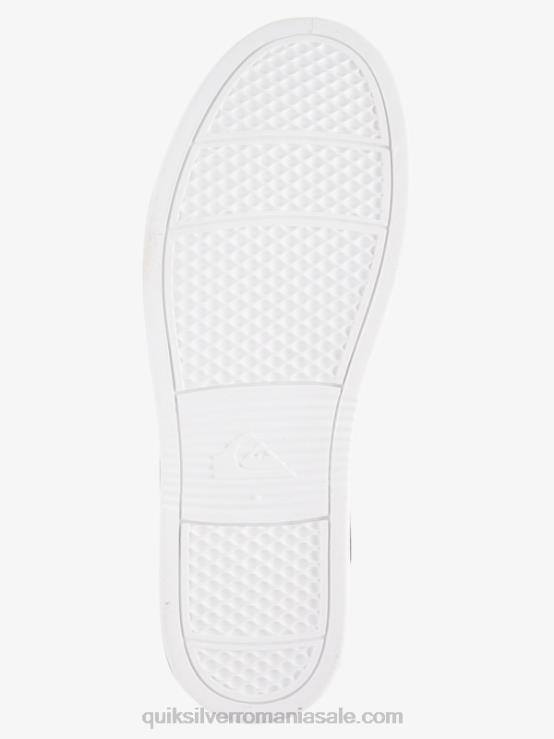 alb negru pantofi dragați de port XT6B1884 bărbați Quiksilver