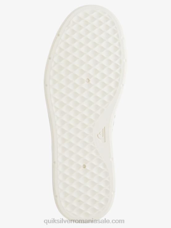gri/alb pantofi slip-on harbour wharf XT6B1291 bărbați Quiksilver