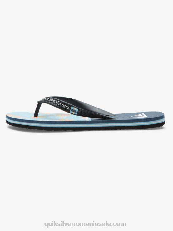 albastru 1 flip-flops molokai division XT6B1638 bărbați Quiksilver