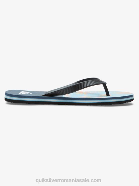 albastru 1 flip-flops molokai division XT6B1638 bărbați Quiksilver