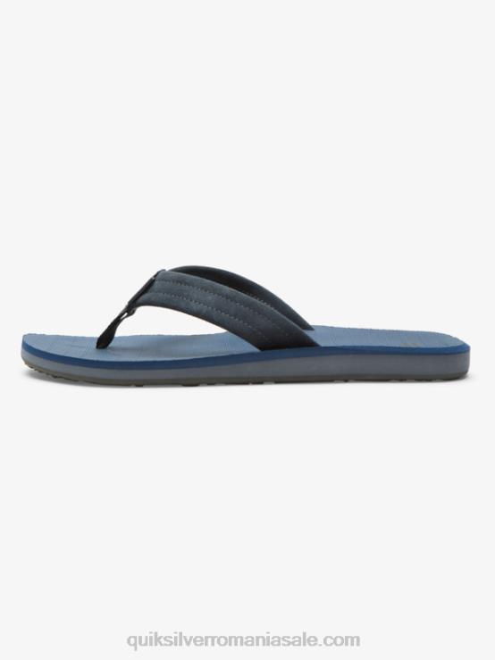 albastru 1 sandale carver din piele intoarsa XT6B878 bărbați Quiksilver