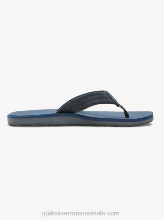albastru 1 sandale carver din piele intoarsa XT6B878 bărbați Quiksilver