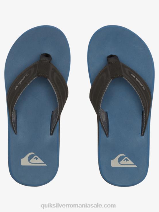 albastru 1 sandale cu diapozitiv cu cheie de maimuță XT6B975 bărbați Quiksilver