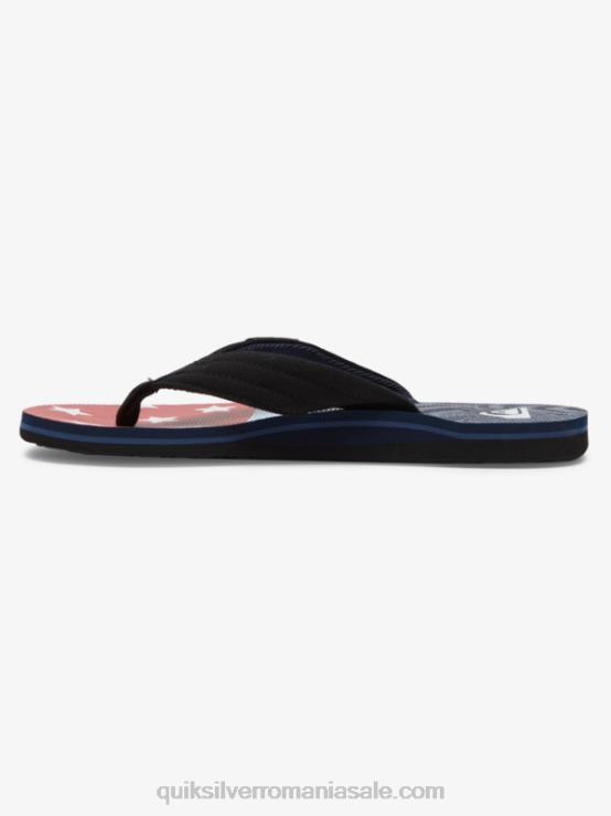 albastru 1 sandale molokai layback XT6B497 bărbați Quiksilver