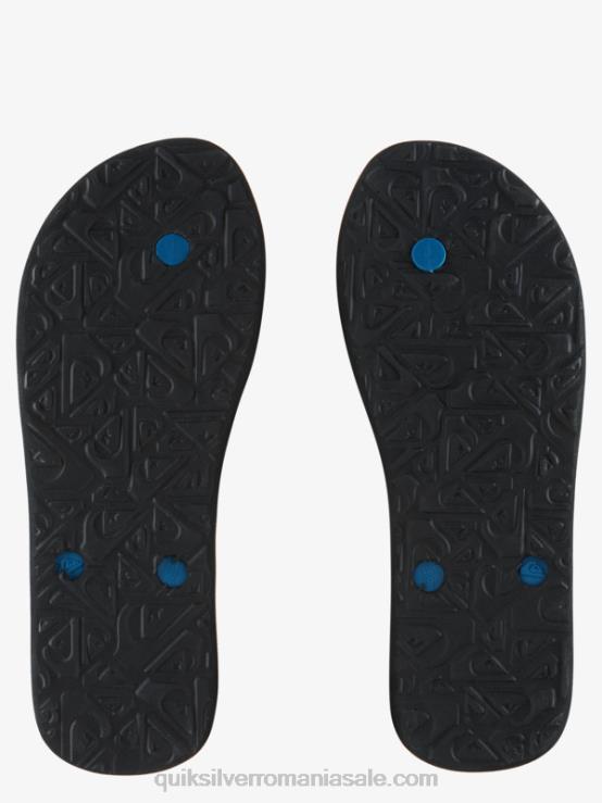 albastru 2 flip-flops molokai core XT6B596 bărbați Quiksilver