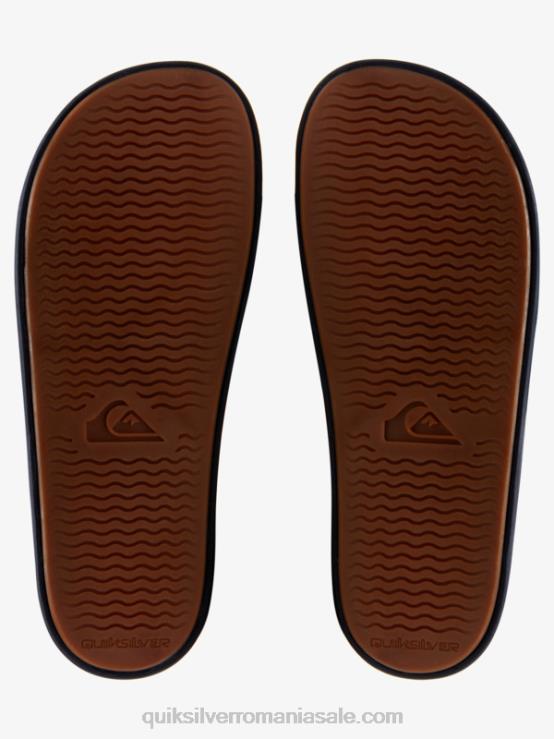 albastru 2 sandale rivi wordmark slider XT6B691 bărbați Quiksilver