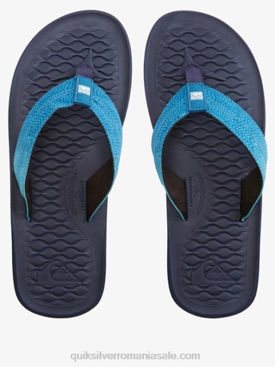 albastru 3 flip-flops lanai XT6B1795 bărbați Quiksilver