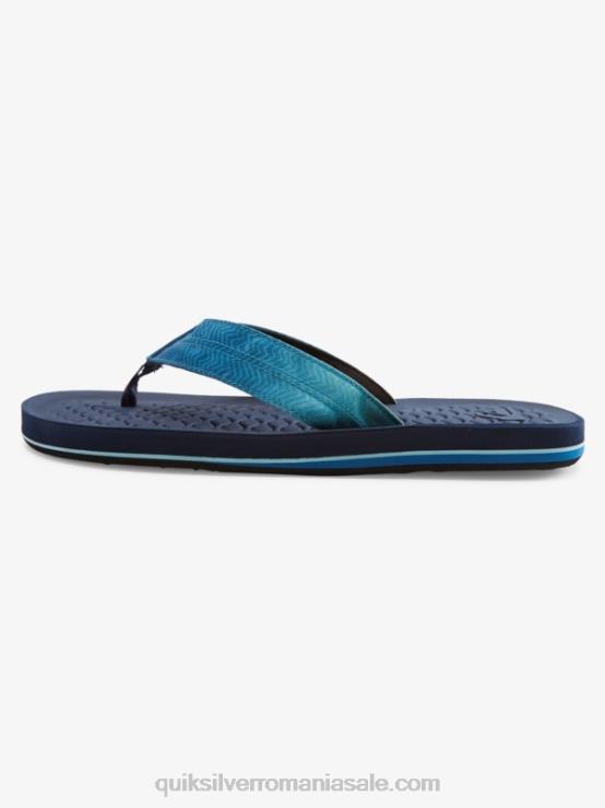 albastru 3 flip-flops lanai XT6B1795 bărbați Quiksilver