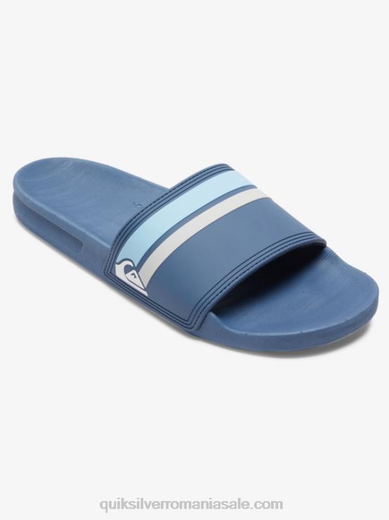 albastru 7 sandale rivi slider XT6B764 bărbați Quiksilver