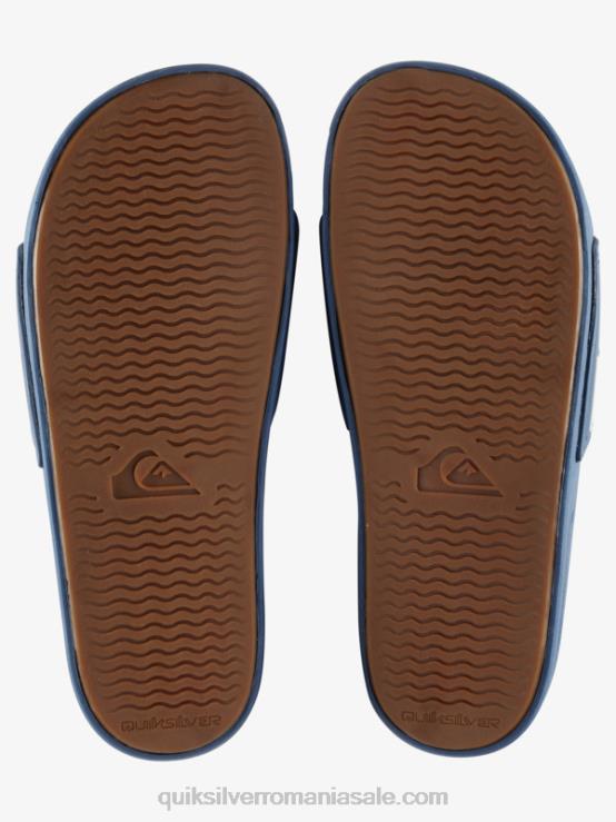 albastru 7 sandale rivi slider XT6B764 bărbați Quiksilver