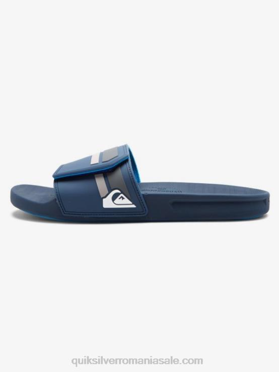 albastru gri glisoare de reglare al glisării rivi XT6B1018 bărbați Quiksilver