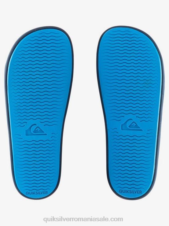 albastru gri glisoare de reglare al glisării rivi XT6B1018 bărbați Quiksilver