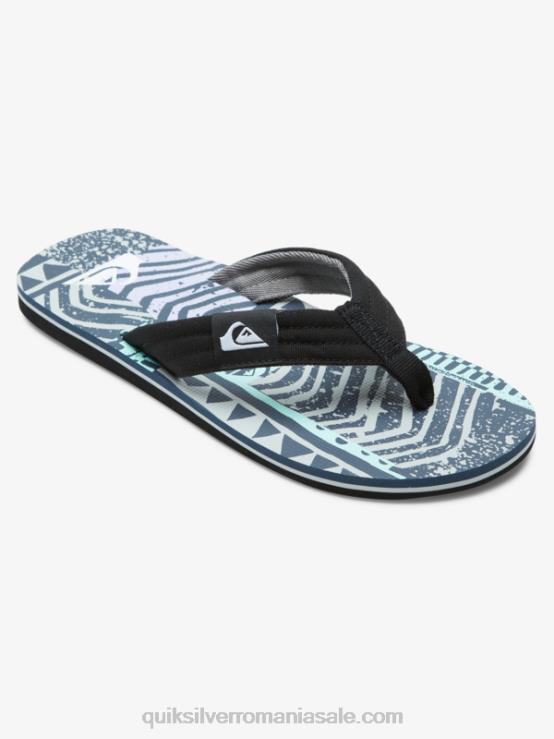 albastru gri sandale molokai layback XT6B504 bărbați Quiksilver