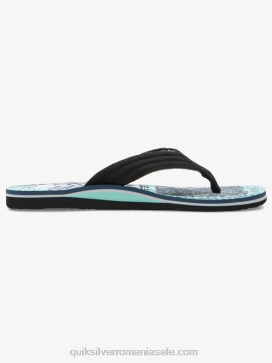 albastru gri sandale molokai layback XT6B504 bărbați Quiksilver