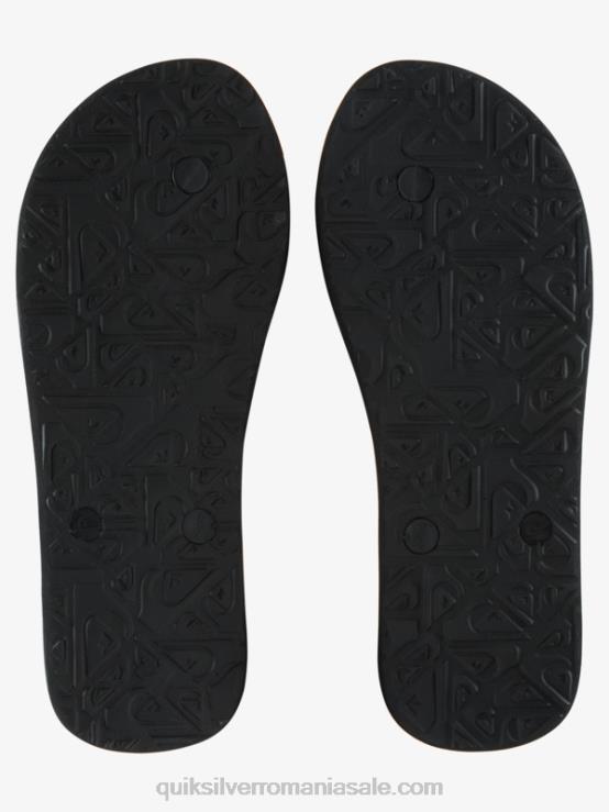 albastru/portocaliu flip-flops cu panou molokai XT6B571 bărbați Quiksilver
