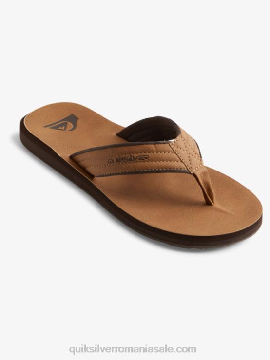 bronz - model_1 sandale carver nubuck XT6B912 bărbați Quiksilver