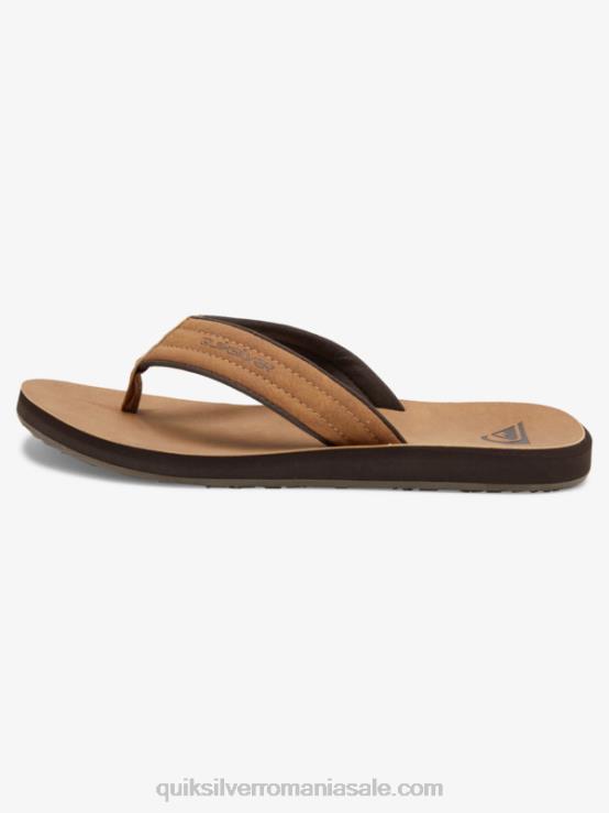 bronz - model_1 sandale carver nubuck XT6B912 bărbați Quiksilver