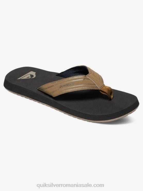 bronz - solid sandale cu cheie de maimuță XT6B1647 bărbați Quiksilver