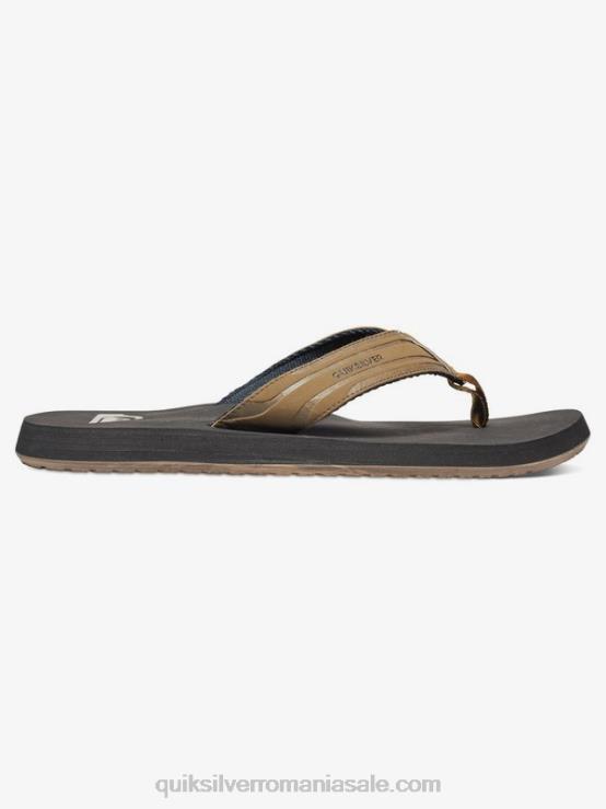 bronz - solid sandale cu cheie de maimuță XT6B1647 bărbați Quiksilver