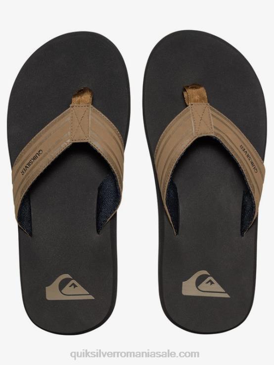 bronz - solid sandale cu cheie de maimuță XT6B1647 bărbați Quiksilver